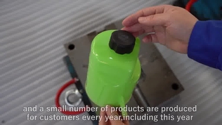 Este é um molde de injeção para produção de peças automotivas PA66