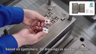 Molde de injeção para produtos de peças plásticas utilizados na indústria de construção e decoração
