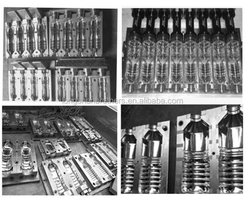 Moldes de sopro de precisão para garrafas de plástico 250000-300000 tiros Vida útil do molde