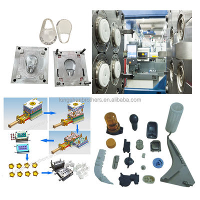 250000-300000 tiros Moldes fundidas a moagem de alumínio OEM para produtos de injecção de alto nível