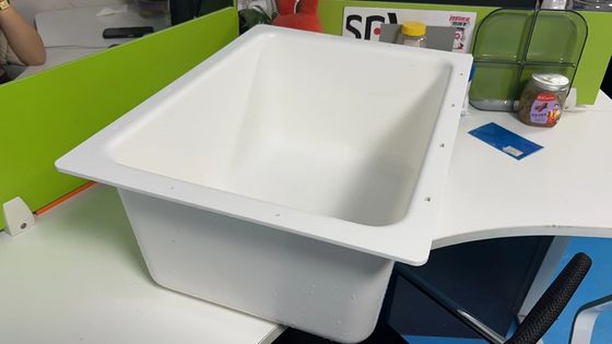 Grande tanque de água de vácuo feito de material de policarbonato com logotipo personalizado aceitável
