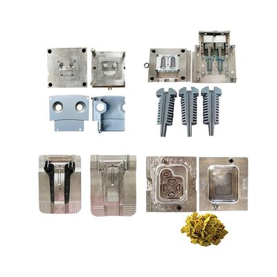 Molde de injecção de plástico personalizado e molde de moldagem por injecção para mangueiras de portas Acessórios com poluição de textura de espelho e processamento de molde personalizado
