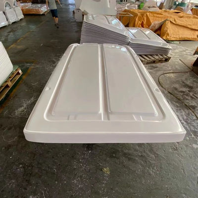 Peças de Termoformagem a Vácuo Personalizadas para Teto de Veículo e Material de Couro Composto de ABS por Serviço de Moldagem
