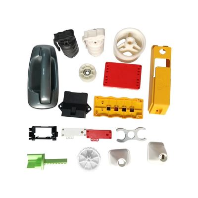 Grampos de molde de injecção de plástico de cores personalizadas com design personalizado e material ABS/PA66/PP/PC/PMMA/PSU/PCTG/TPE/TPU/PBT