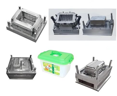 Peças de molde de injecção de plástico padronizado Molde de cavidade múltipla Ferramentas para linha de produção