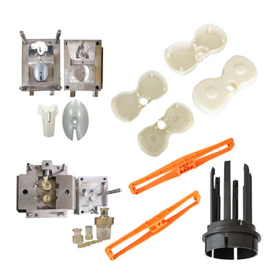 Peças injetáveis de plástico de silicone ABS PP de qualidade alimentar com serviço personalizado ao cliente e serviço de moldagem de processamento