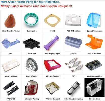 Fabricantes de moldagem por injecção de molde personalizado com software de design UG ou Pro/E e serviço personalizado