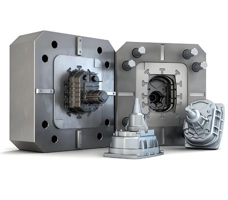 Molde de produtos plásticos para automóveis fabricado em P20/718/738/NAK80/S136 para máquina de moldagem por injecção de alumínio polido