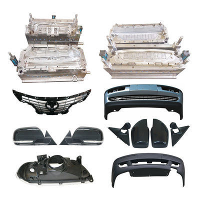 Molde para pára-choques de automóveis de injecção de plástico com material de molde P20 718 738 NAK80 S136