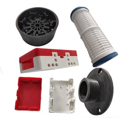 Moldagem por injecção personalizada para peças de plástico domésticas e ABS/PA66/PP/PC/PMMA/PSU/PCTG/TPE/TPU/PBT fabricados com precisão
