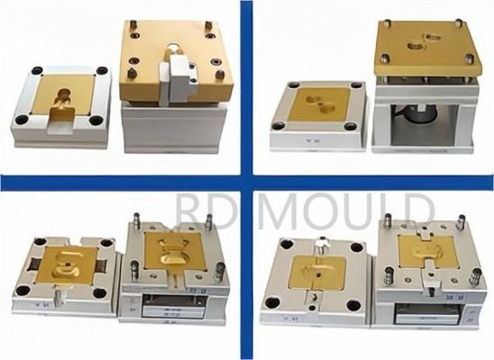 Tamanho personalizado Aço P20 718 Nak80 S316 AISI H13 Moldes de injeção de plástico com 300000-500000 tiros Vida útil do molde