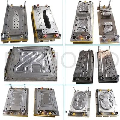 Moldagem por injecção de plástico personalizada com 250000-300000 tiros Vida do molde e opções de cavidade múltipla Usando materiais P20/718/738/NAK80/S136/2738/2316