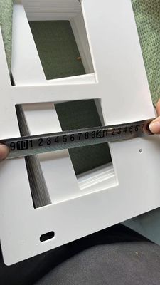 Serviço de corte para processamento de chapas/folhas de plástico ABS/acrílico/PP/PET/HDPE para satisfazer as exigências do cliente