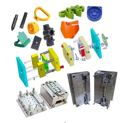 Material de liga de PC e ABS de injeção de plástico feito sob medida com base em desenho 3D
